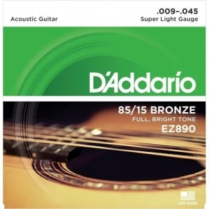 DADDARIO EZ890 09-45 Akustik Gitar Takım Tel